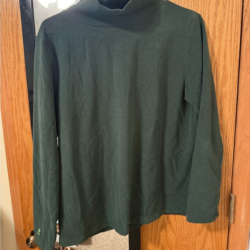 Dudley Stephens Forest Green Greenpoint Turtleneck